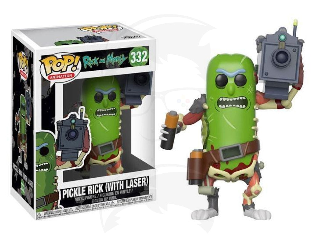 POP! Animation: Rick and Morty - Pickle Rick (With Laser) POP! Animation: Rick and Morty - Pickle Rick (With Laser)